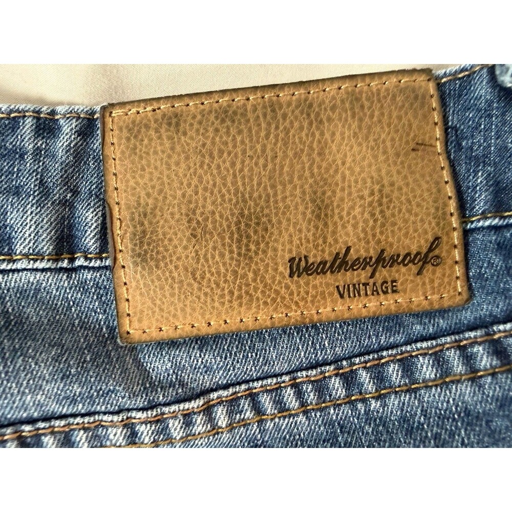 Weatherproof Mens Blue Denim Straight Fit Medium Wash Jeans Size 40 x 30 EUC